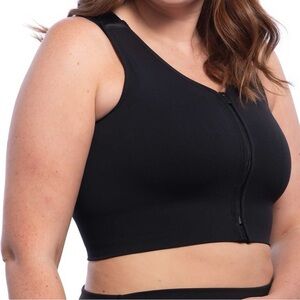 Prairie Wear HUGGER Prima Black Compression Bra